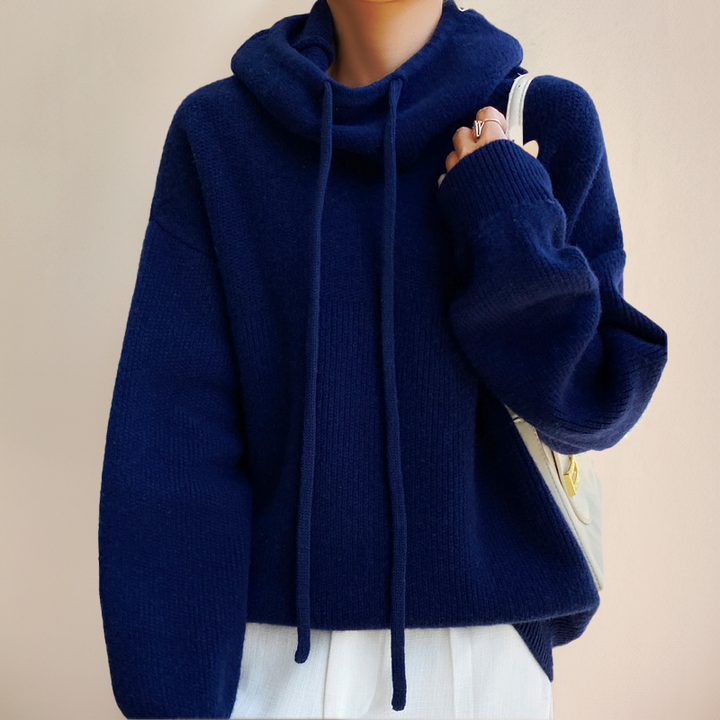 Harlow™ | Cozy Turtleneck Hoodie