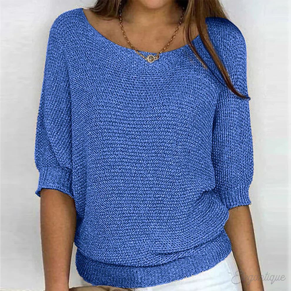 Lisa™ | Loose Knit Blouse