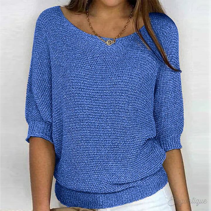 Lisa™ | Loose Knit Blouse