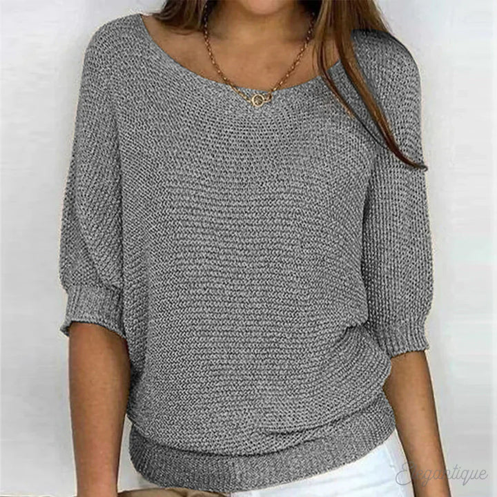 Lisa™ | Loose Knit Blouse