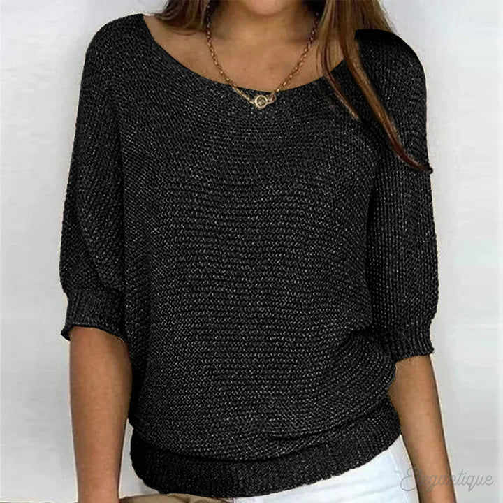 Lisa™ | Loose Knit Blouse