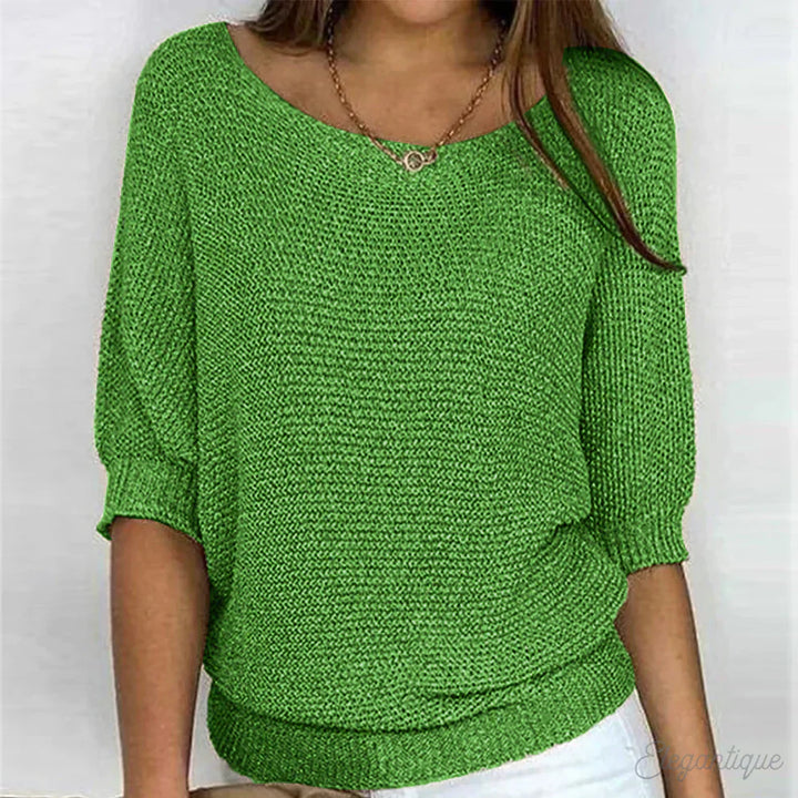 Lisa™ | Loose Knit Blouse